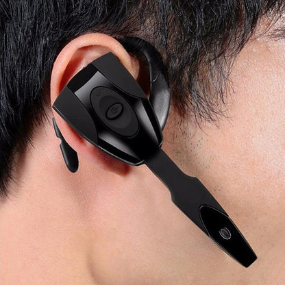 Wireless Headphones Business Earphones Bluetooth-Compatible Headset Microphone Standby Car Driving Sport Handsfree Rechargeable
