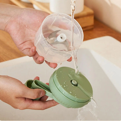 Multifunctional Vegetable Chopper Small Food Processor - Without Colour