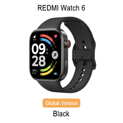 Xiaomi Redmi Watch 6 Global Version 2.07" AMOLED Display 24 Days Battery Life GNSS 150+ Sports Modes Mi Smartwatch Sports Band
