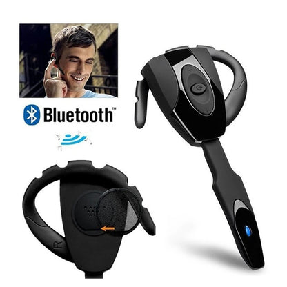 Wireless Headphones Business Earphones Bluetooth-Compatible Headset Microphone Standby Car Driving Sport Handsfree Rechargeable
