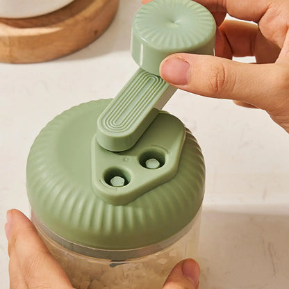 Multifunctional Vegetable Chopper Small Food Processor - Without Colour