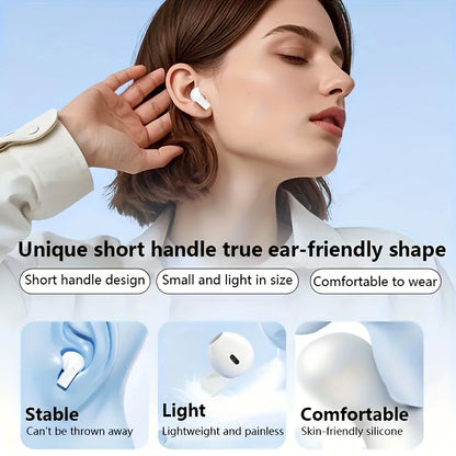 Lenovo Pro 5s Headphones Mini Portable Wireless Bluetooth Earphones Noise Reduction and Long Battery Life With Mic 2026