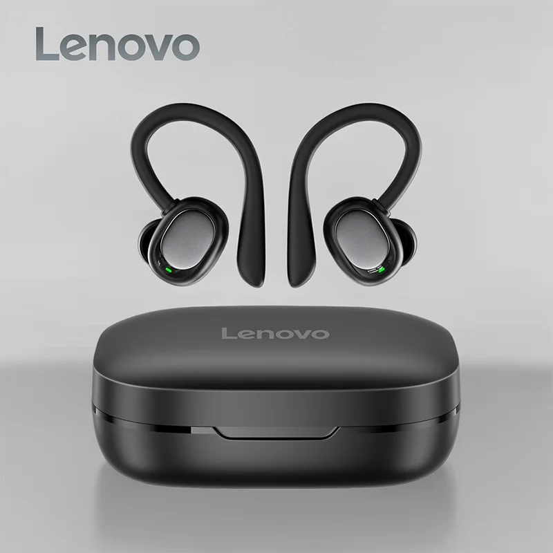 Original Lenovo SP180 Sports Wireless Earphones LED Power Display Hifi Stereo Sound Headset Bluetooth Headphones with Mic