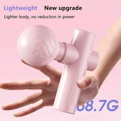 1Pcs USB Mini Massage Tool Fascia Machine Muscle Relaxation Vibrating Tool Rod Massage Fitness Equipment Neck Grab Fascia Tool