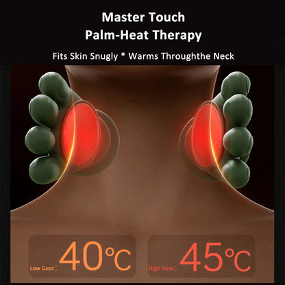 Electric Bionic Neck Shoulder Massager Kneading Massager - Buy 1 Get 1