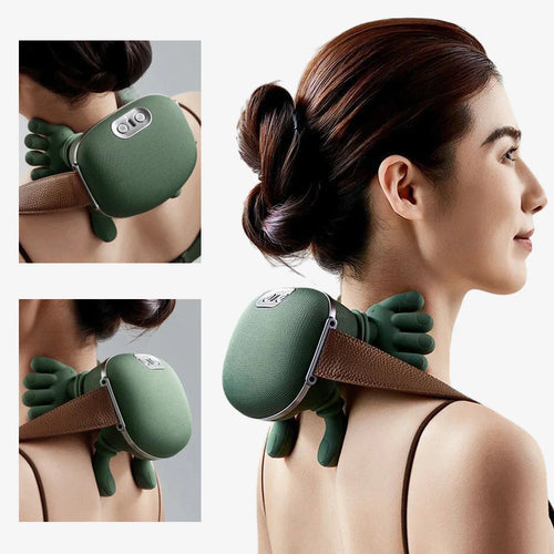Electric Bionic Neck Shoulder Massager Kneading Massager - Buy 1 Get 1