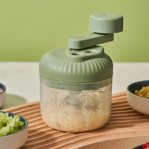 Multifunctional Vegetable Chopper Small Food Processor - Without Colour