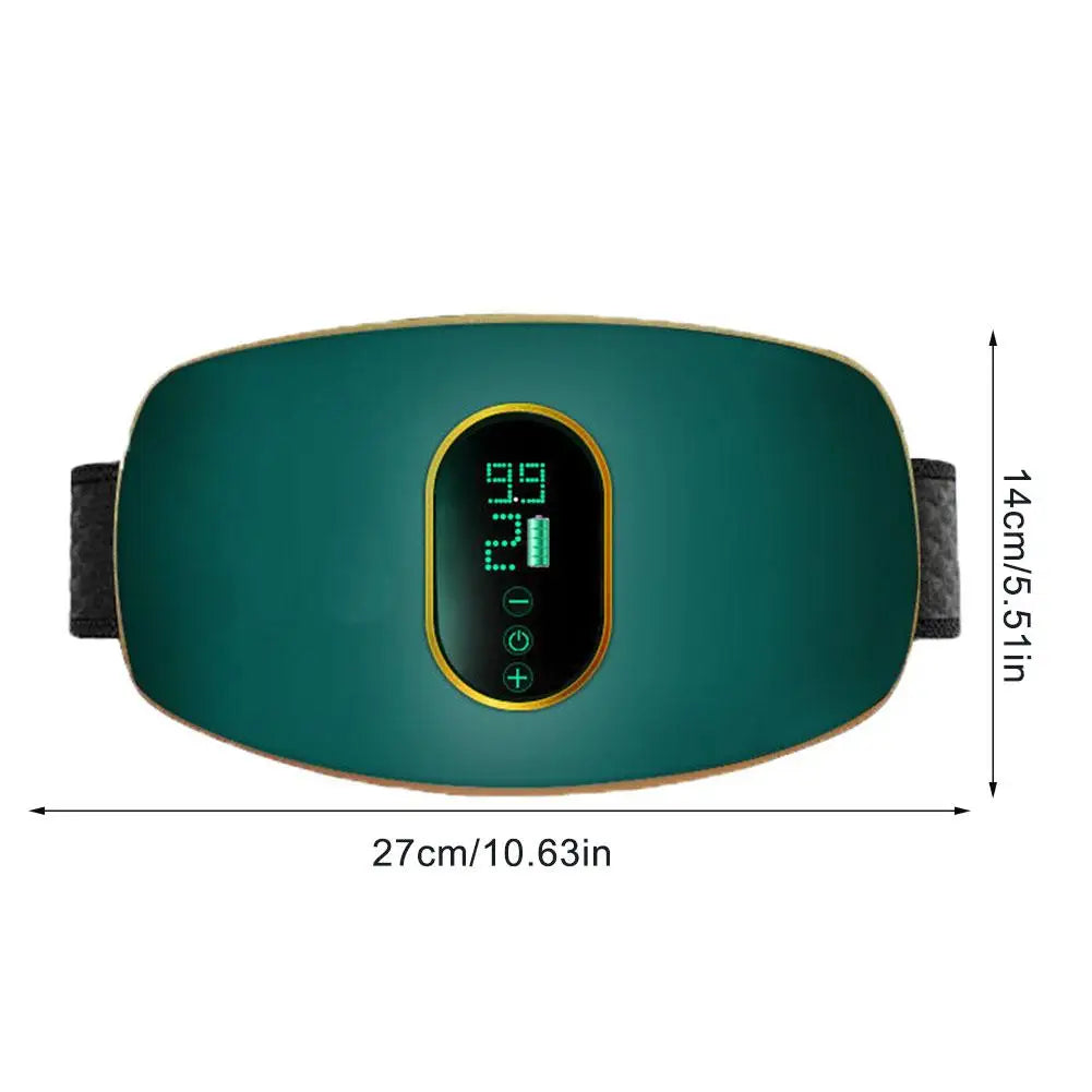 Slimming Belly Belt Massager Losing Weight Fat Burn Ardente Fitness Celulite Abdominal Corporal Massagem Massageador Stimul G4V3