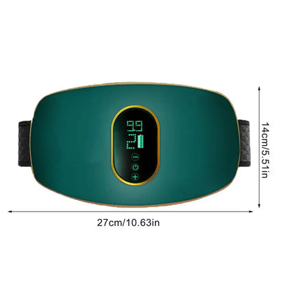 Slimming Belly Belt Massager Losing Weight Fat Burn Ardente Fitness Celulite Abdominal Corporal Massagem Massageador Stimul G4V3
