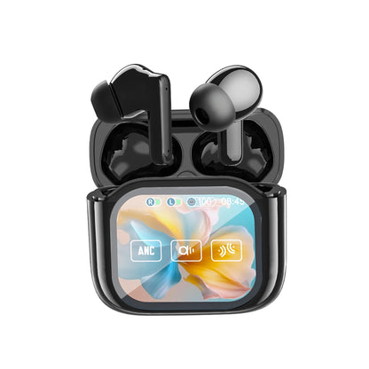Smart ANC Touchscreen Earbuds – Bluetooth 5.4 & HD Calls - With Colour