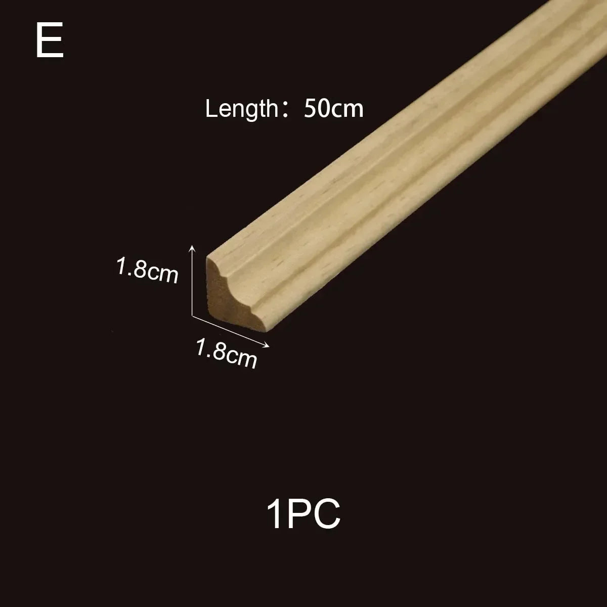 Decorative Wood Moldings Wooden Furniture Applications Decals for Walls Wood Corner Cabinet Applique Home Decor Items Figurines