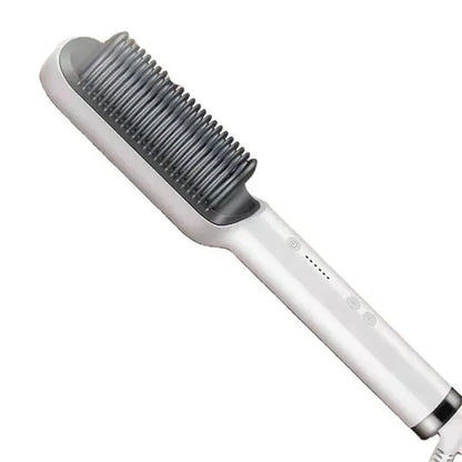 Hot Selling Professional Straight Hair Comb Portable Ceramic Coating Straight Hair Brush Salon Women'S Styling Tool